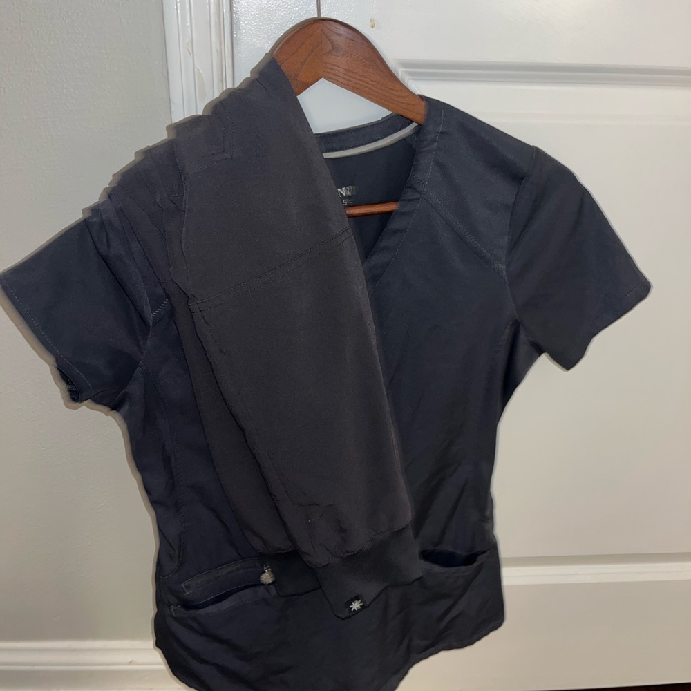 Gray Women's Beyond Scrubs Set
